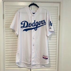 Authentic Majestic MLB Los Angeles Dodgers HOME Baseball Jersey - Size 48